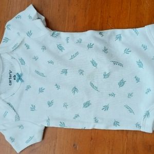 Carter's nb onsie
